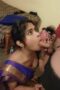 Saree-Clad Mallu Blowjob Girl Displays Her Cleavage